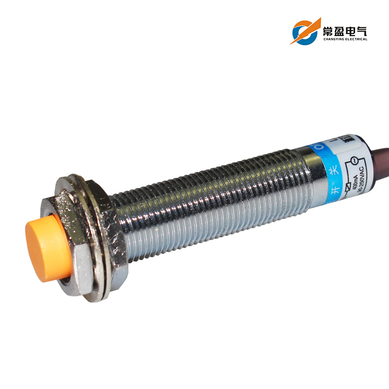 沪工接近开关LJ12A3-4-J/EZ二线交流常开220V电感式M12感应传感器