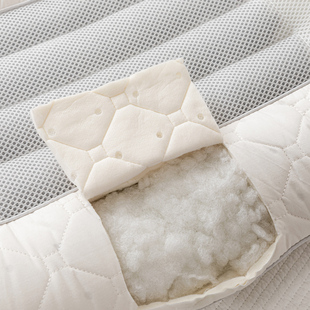 家用双人整头 决明子全棉乳胶枕头护颈椎助睡眠单人荞麦枕芯一对装