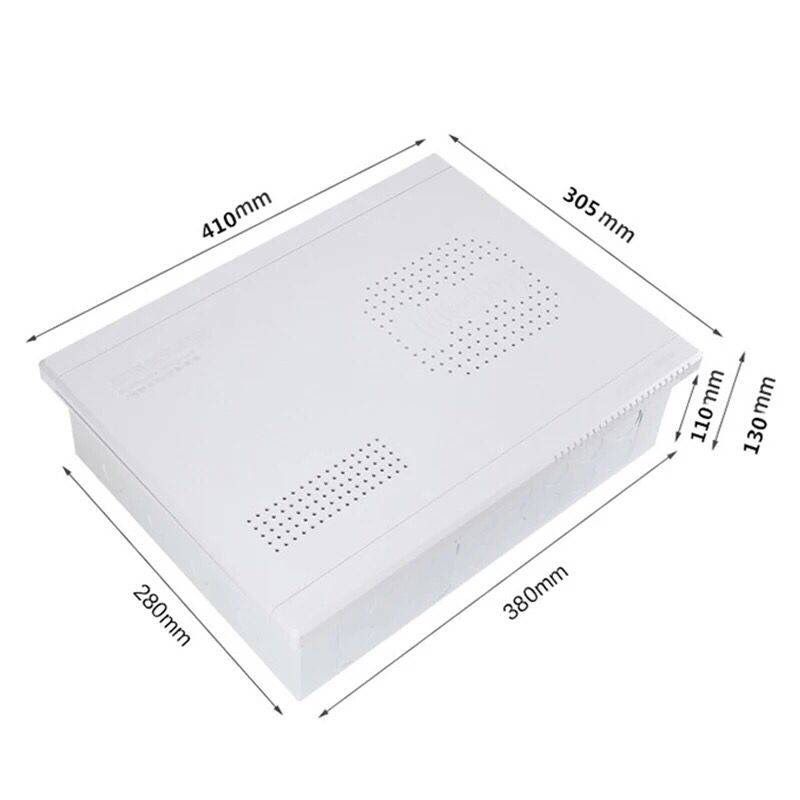 家用弱电箱9口路由器模块套装光纤箱电视模块电源模块条共享上网