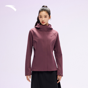 安踏CHN系列丨无氟防泼水运动外套女士冬季加厚保暖夹克162617608