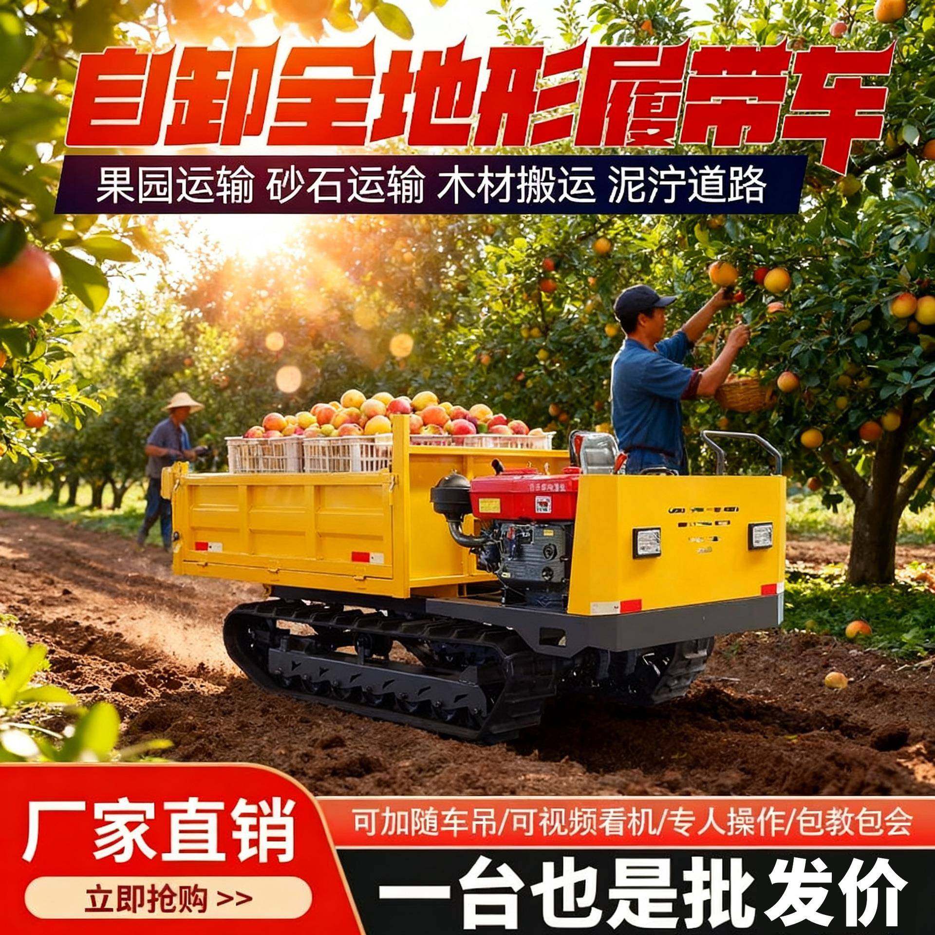 小型爬山虎履带运输车全地形翻斗车山地果园搬运车履带式液压自卸,农机/农具/农膜,农用拖拉机,淘宝优惠券,粉丝福利购,淘宝优惠卷