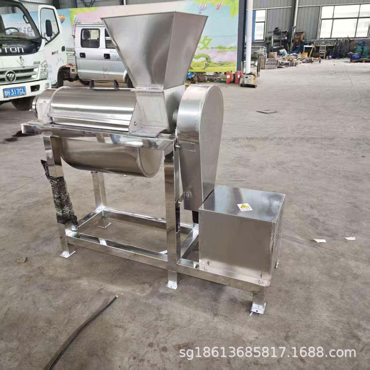 石榴榨汁大型设备工业沃柑牛油果柠檬压榨机胡萝卜番茄榨汁机