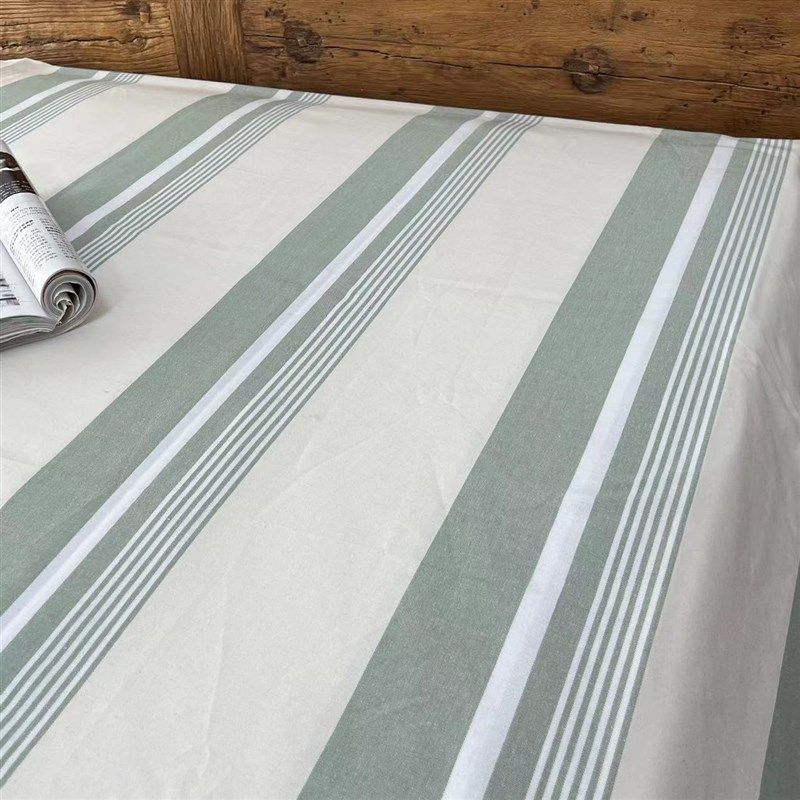 刘大姐 老粗布纯棉床单单件单双人1.5m1.8米被单加密简约裸睡四季