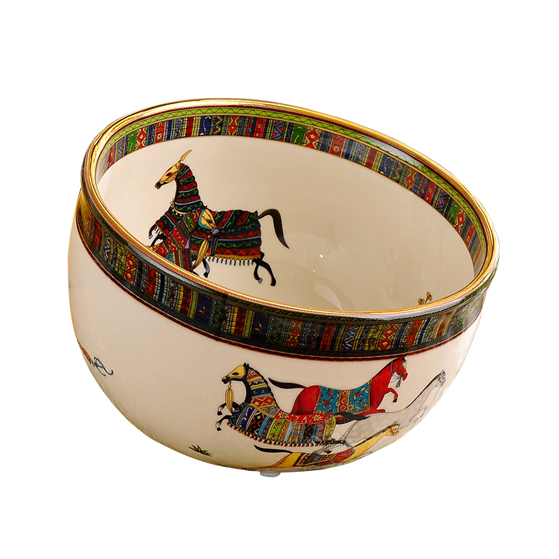 欧式桌面垃圾桶小号陶瓷创意桌上迷你家用无盖卫生间客厅茶几摆件