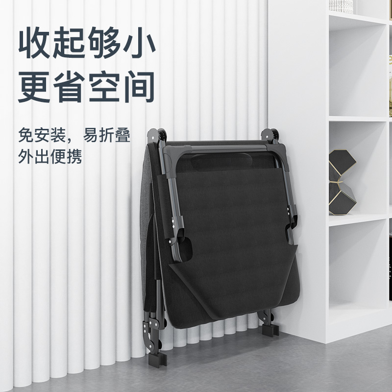 办公室午休折叠床躺椅午睡单人简易行军床夜班值班神器医院陪护床