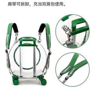 宠物拉杆箱透明猫包背拉两用通用猫咪泡泡箱手提太空舱狗外出背包