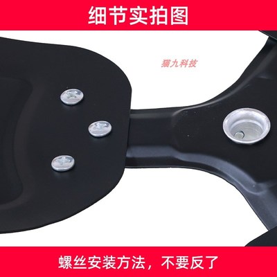 各种尺寸黑色款【趴地扇扇叶风叶片】工业扇坐爬地电风扇铝叶配件