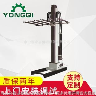 升降机往复机喷粉厂家 静电粉末喷涂升降机 自动喷粉设备