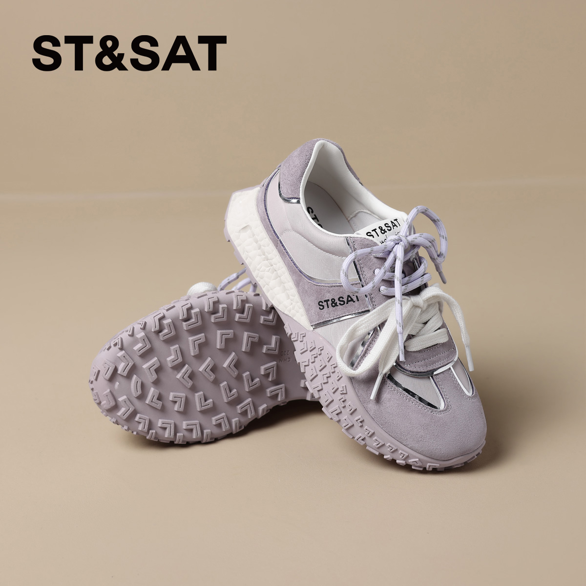 星期六厚底增高阿甘鞋真皮运动鞋