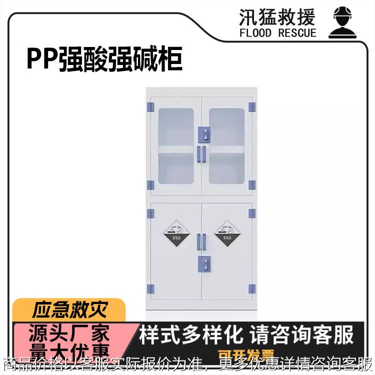 学校实验室试剂柜双锁PP强酸强碱柜防腐蚀化学药品储存柜图片