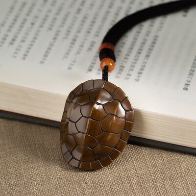 龟壳富甲铜龟甲男士车载饰品古玩文玩收藏把玩乌龟