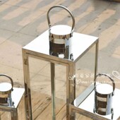 落地灯现代铁艺落地马灯风灯古铜色烛台装 饰