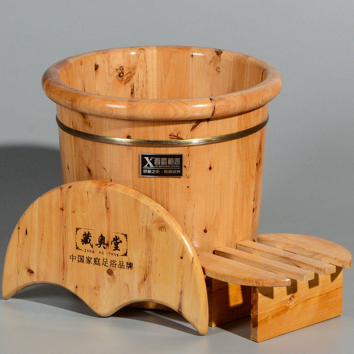 藏生堂藏奥堂川圣堂藏御堂香柏木足浴泡脚木桶木质深桶熏蒸