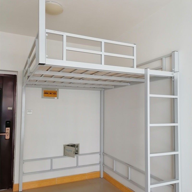 上铺悬空床loft高架床上下铺上床下桌复式二楼床铁艺床上床下沙发