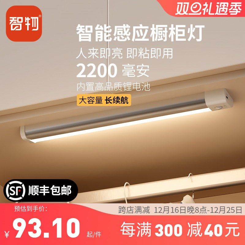 智物智能体感应灯免接线充电智能灯灯酒柜灯图片