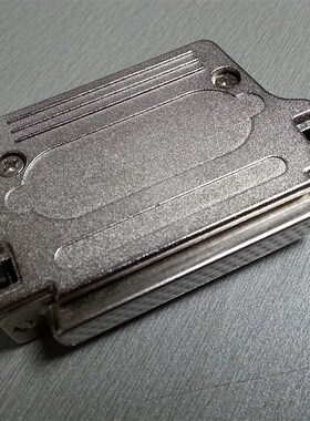 防哈丁DB37PIN金属壳180度直出线27W2 8W8配套铁壳HDB62P插头外壳