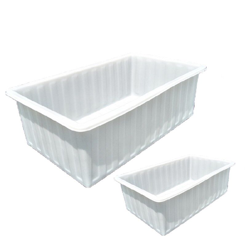 牛筋料水产养殖箱大型塑料箱化工加厚工业用方桶钓鱼长方形周转箱