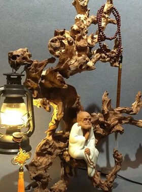 羊蹄甲红木中根雕根艺毛料珊瑚木沉木水族水景料