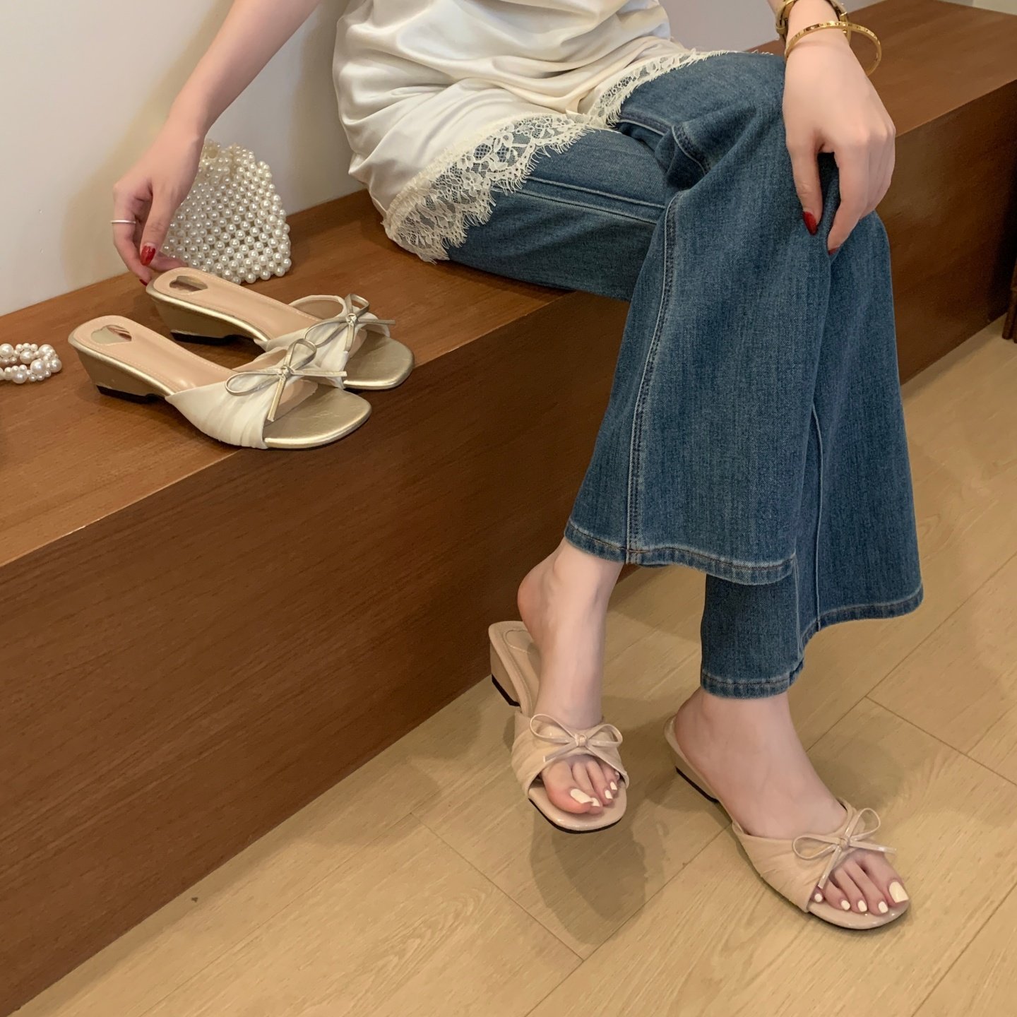 Lizhicai温柔风蝴蝶结一