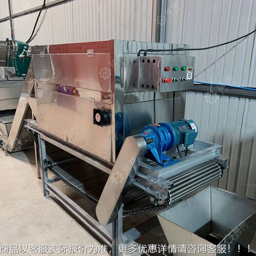 大蒜加生工流水LKY线 流蒜米分蒜皮产线 脱大蒜脱皮水线