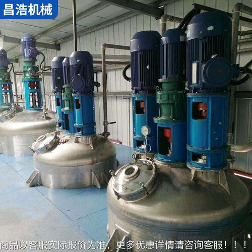 厂家供应3高04不锈加钢压反应釜设备高小型电热2000l夹套耐温保温
