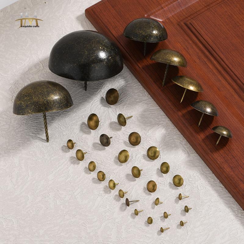 采购产品古董泡泡钉7-16毫米青铜钉，装饰泡泡钉，门钉，沙发钉，