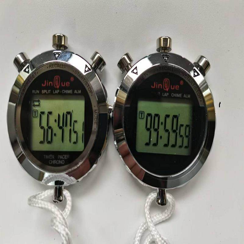 上海手表五厂金雀牌电子秒表SJ9-2II定时器计分器倒计时J9-2II