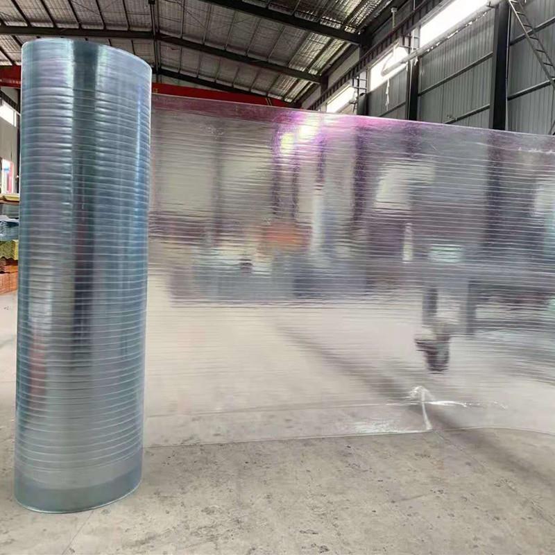 FRP阳光采光耐力玻璃钢平板透明户外遮阳挡雨车棚雨棚屋顶实心板