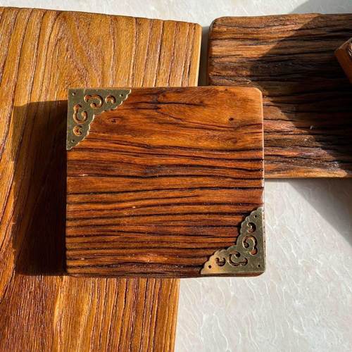 老榆木风化板干泡台木片实木茶托 托摄影背景板隔热垫小木板覆古