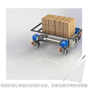360度旋转智能遥控运输车辆 移动式运载能力大平板运输车 遥控