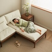 北美实木沙发客厅全实木小户型冬夏两用木质沙发家具