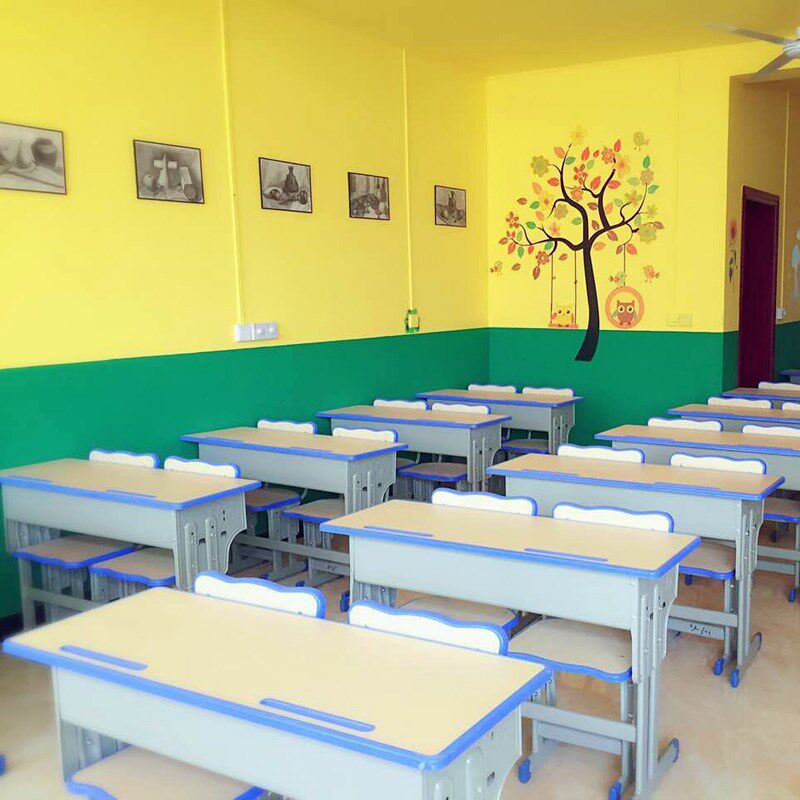 学生课桌椅儿童升降学习桌中学校课桌凳培训班补习班书桌