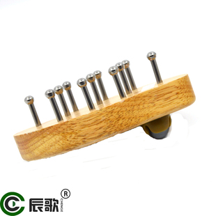 经络梳磁石按摩刷器无痕刮痧梳胸部腹部大腿按摩梳子