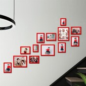 房间装 饰画复合楼挂画走廊过道楼道创意 饰照片墙相框墙装