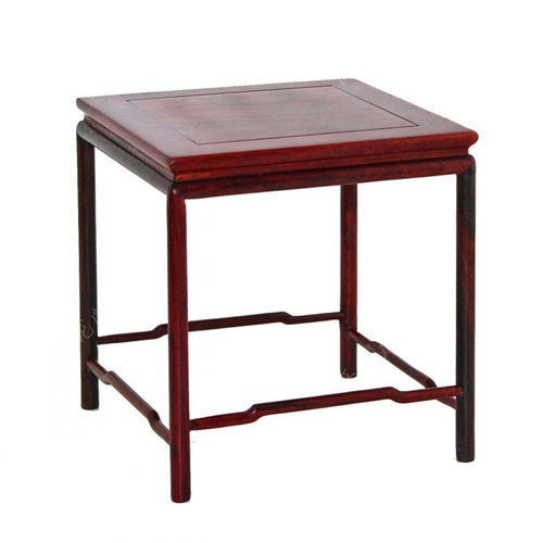 酸枝木明式小架室内客厅奇石盆景多肉架子正方形实木底座