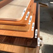 实木家具定制北美白红橡木樱桃木大板台板