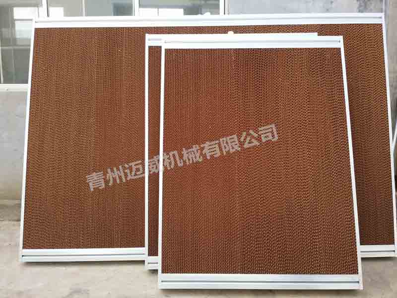 订做铝合金水帘墙湿帘墙镀锌板水帘墙水帘纸降温设备
