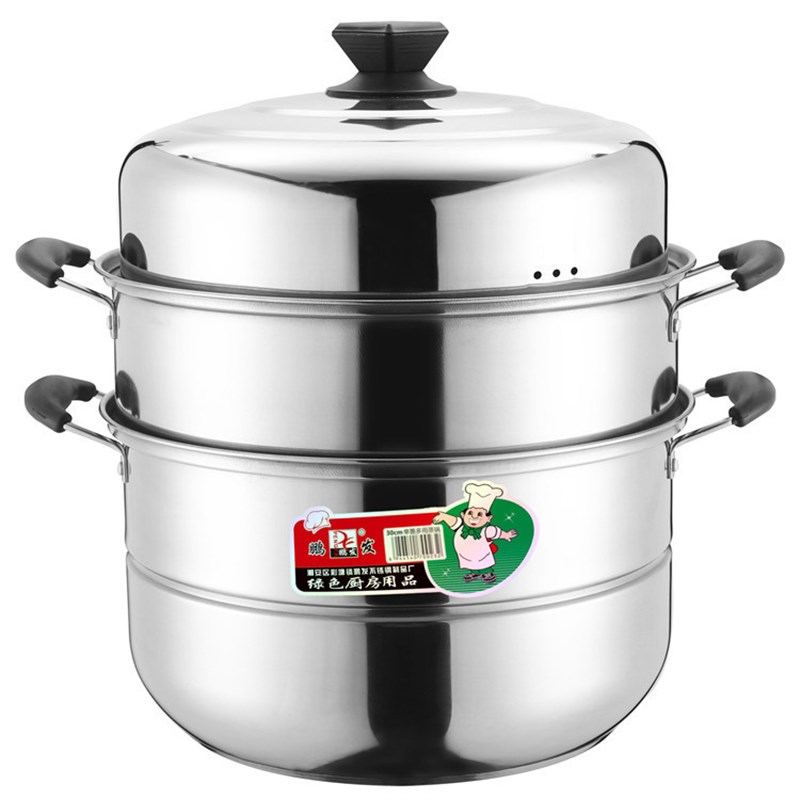 大蒸锅加厚层层商用食堂电磁炉锅具