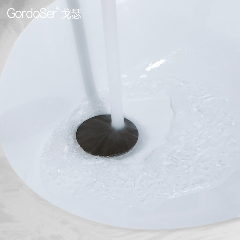 带提篮下水器漏水去水器洗脸盆洗手池水篮弹跳盖面盆