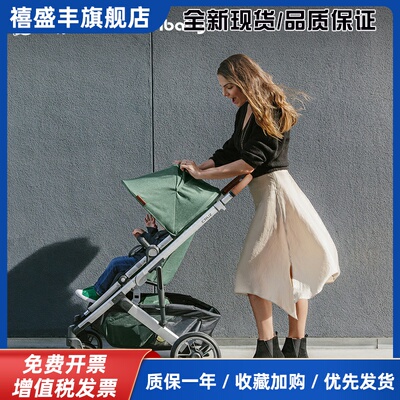 UPPAbaby Cruz V2高景观可坐躺折叠新生婴儿车避震双向宝宝手推车