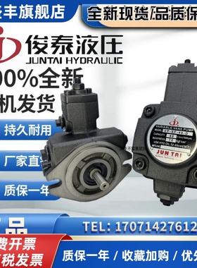 俊泰JUNLINGPAI油泵JUNTA叶片泵VP-SF-12/15/20/30/40-D VP-20D