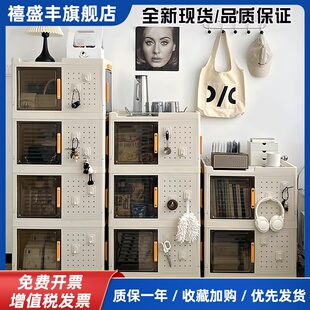 免安装学生书柜飘窗收纳柜零食书本储物柜家用落地书架滑轮书箱