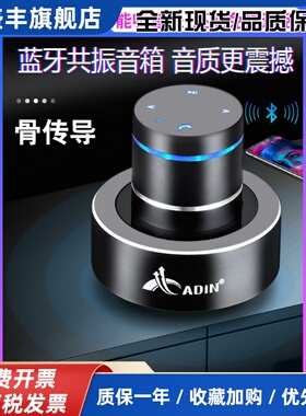 艾丁共振音箱骨传导蓝牙音响远程控制防噪音反震动神器自动穿透型