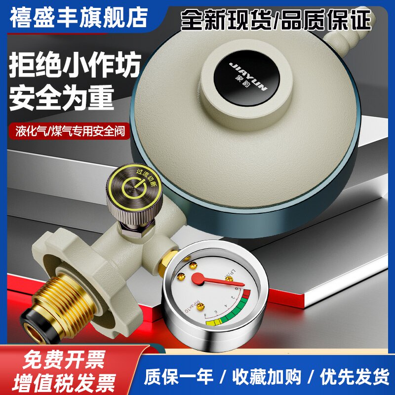 家韵煤气罐减压阀国标液化气防爆煤气安全阀自动关闭燃气自闭阀图片