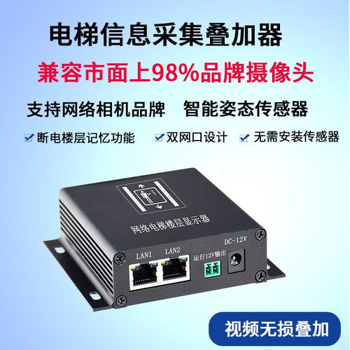 楼层显示器字符叠加器摄像视频光电免型