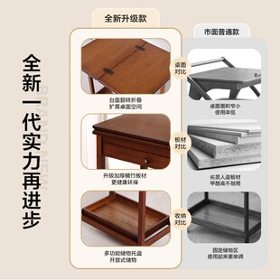伸缩边几小茶几小桌子稳固两用小户型客厅阳台