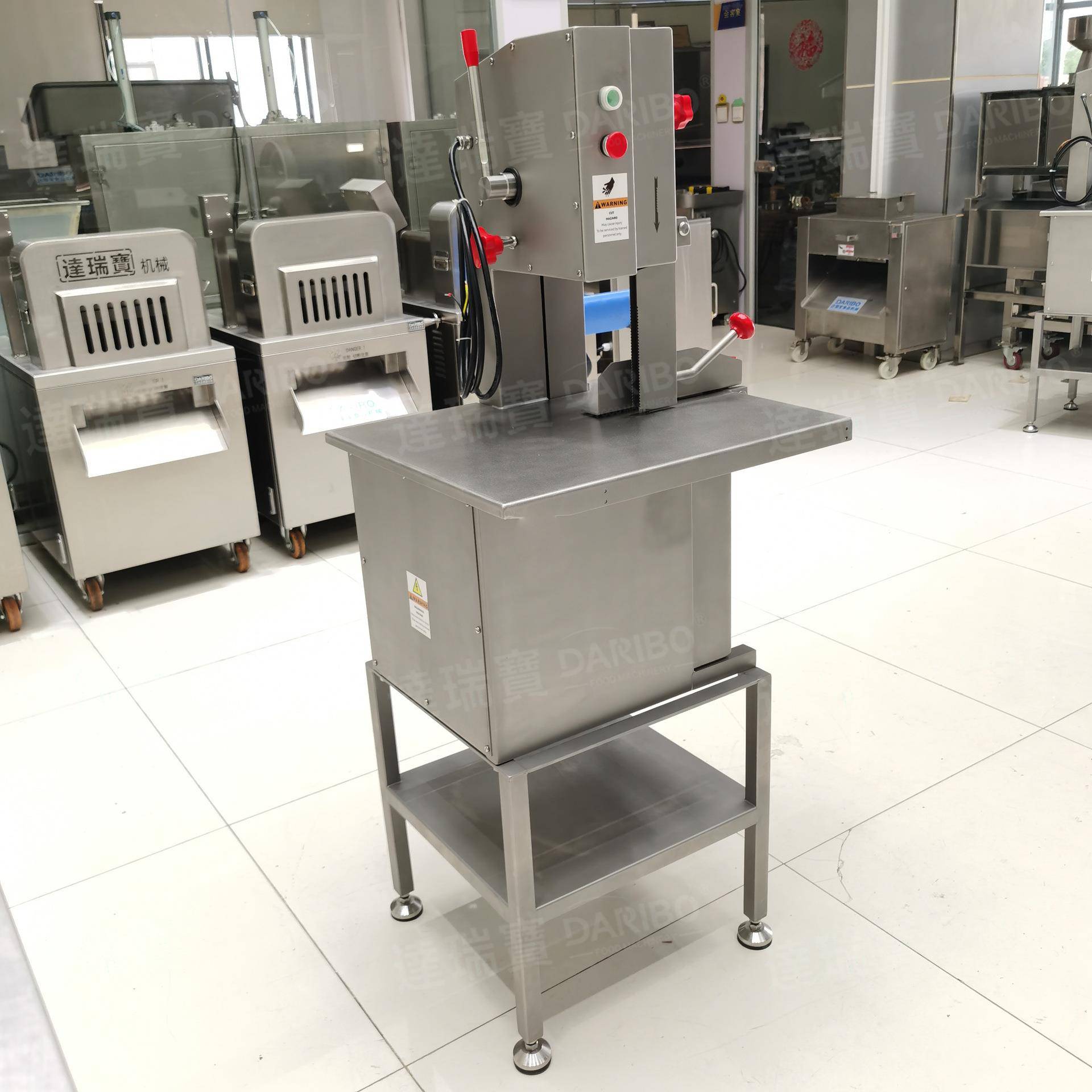 W达瑞宝立式锯骨机商用台式切排骨锯肉机猪骨牛骨冻肉锯骨切割机