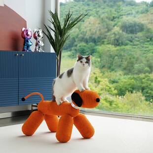 费莉长颈鹿气球狗小乌龟猫爬架猫抓板猫柱子宠物用品玩具家居摆件