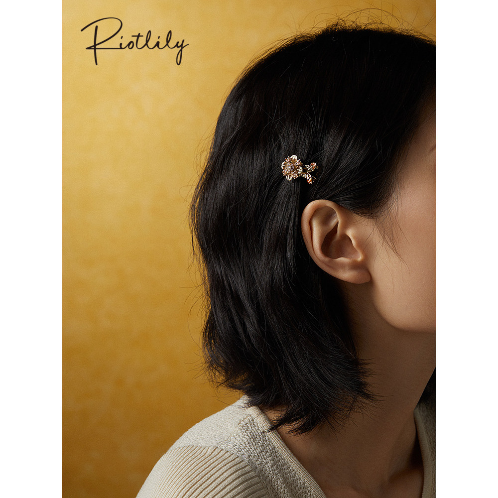 Riotlily/艾特里里金穗初秋系列抓夹百搭发饰送女友2026新春礼物