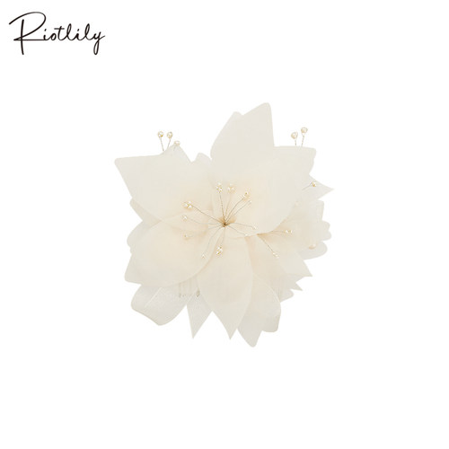 Riotlily/艾特里里花蜜语系列花朵发夹抓夹发饰秋选臻品